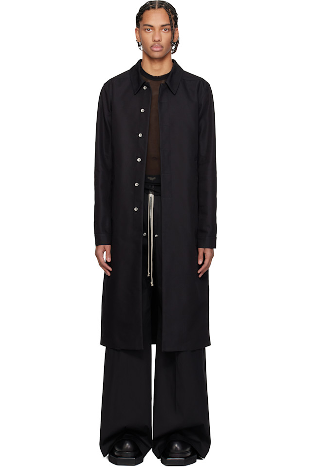 Пальто Temple Brad Rick Owens, черный
Пальто Temple Brad Rick Owens, черный