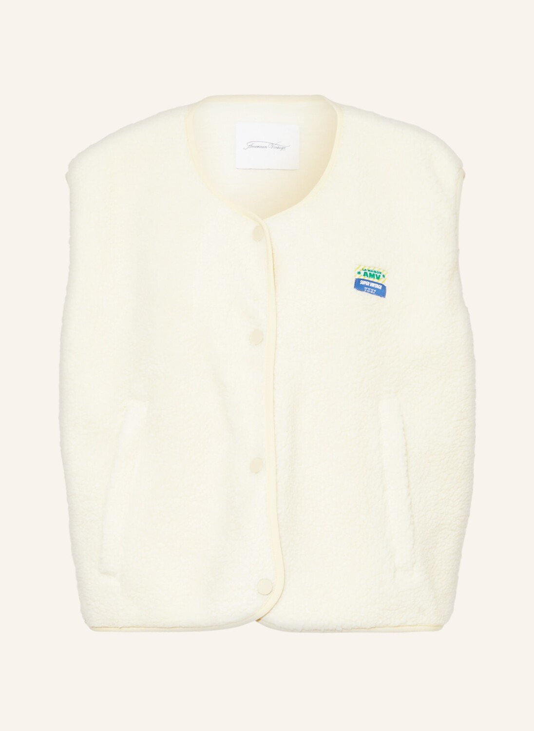 Меховой жилет Тедди American Vintage, экрю
Меховой жилет Тедди American Vintage, экрю