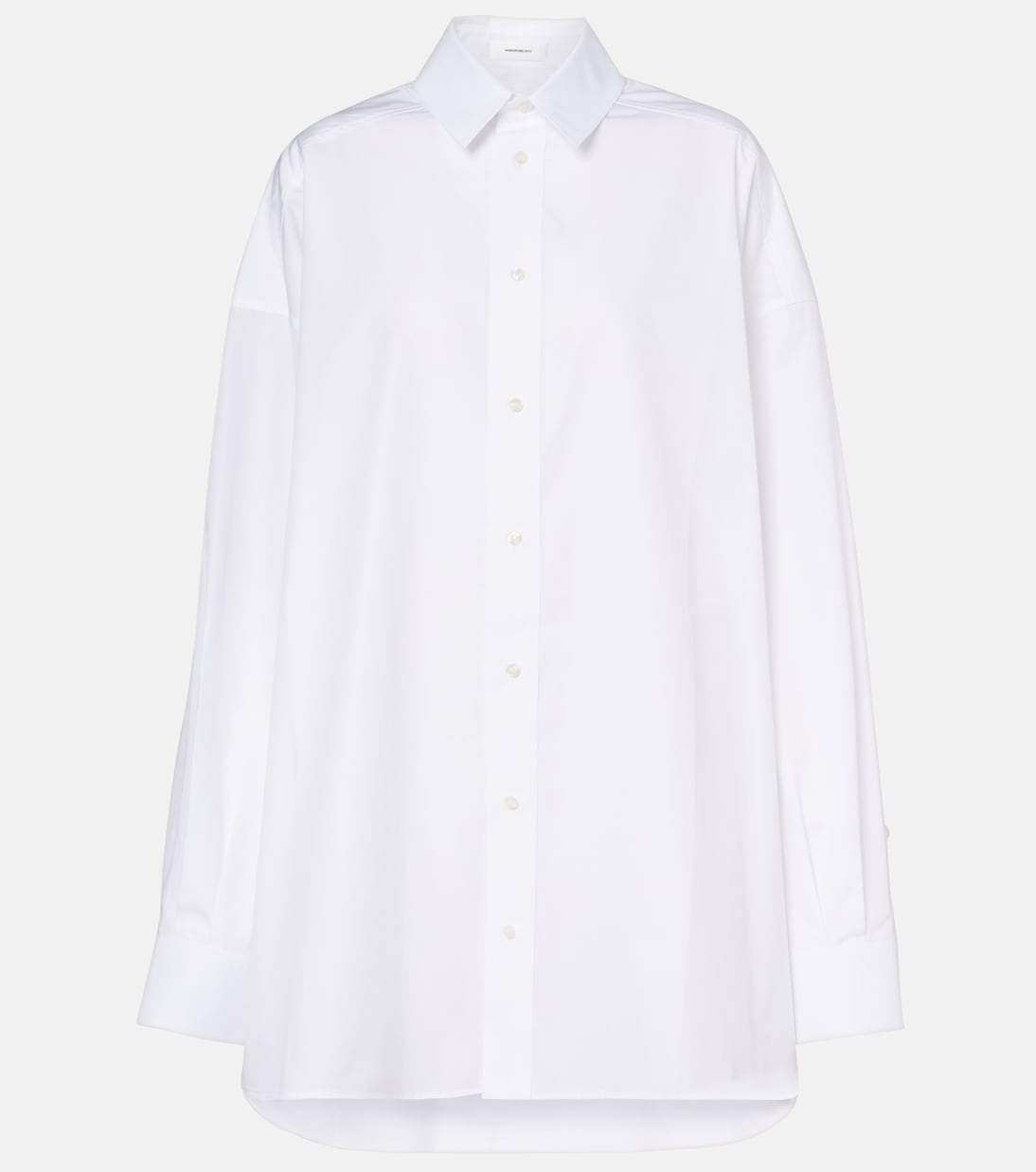 Оверсайз платье-рубашка из хлопкового поплина Wardrobe.NYC, белый
Оверсайз платье-рубашка из хлопкового поплина Wardrobe.NYC, белый