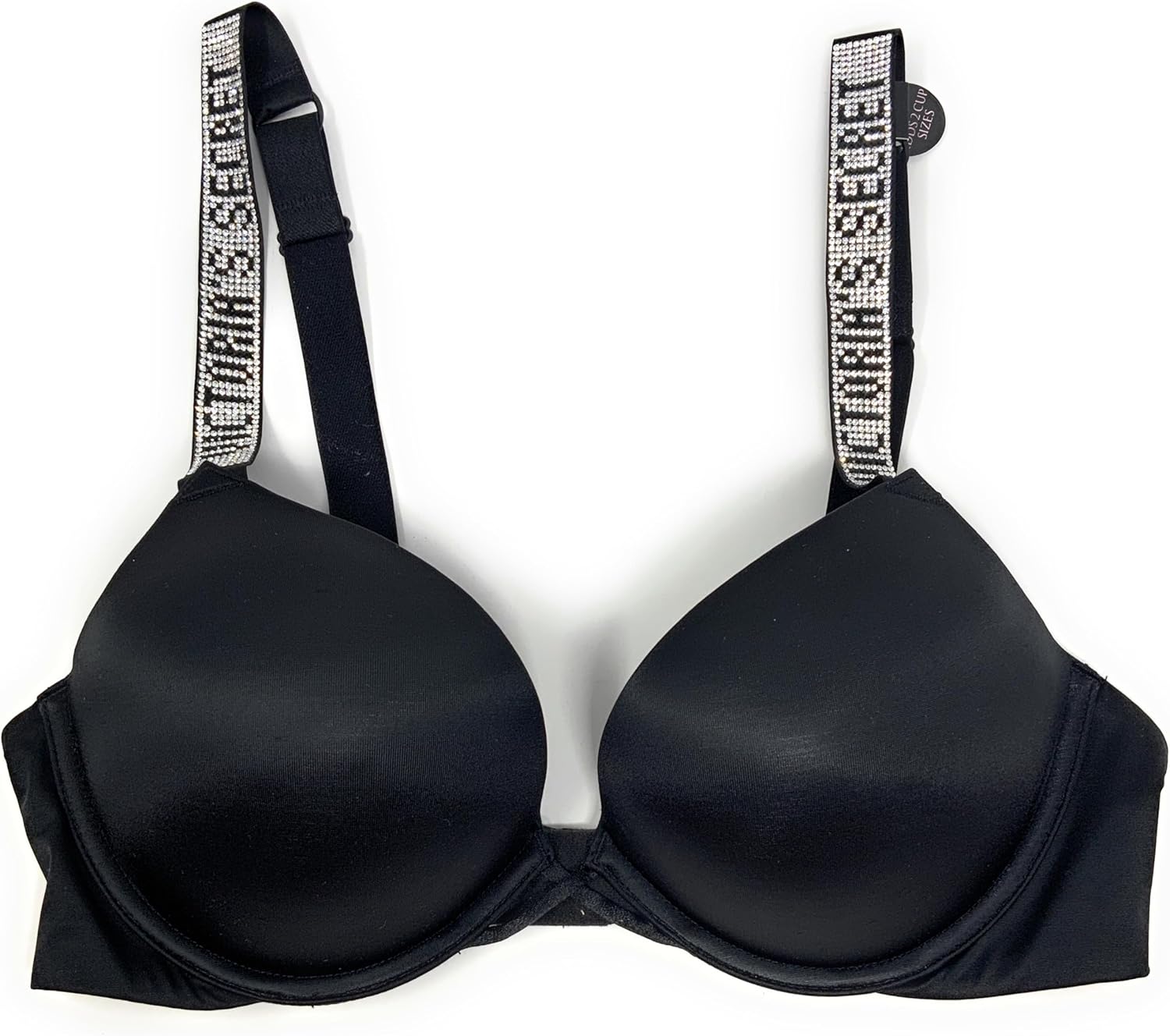 Бюстгальтер Very Sexy Bombshell от Victoria's Secret с эффектом увеличения на 2 чашки, Black/Bling Vs
Бюстгальтер Very Sexy Bombshell от Victoria's Secret с эффектом увеличения на 2 чашки, Black/Bling Vs