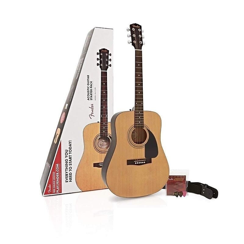 Акустическая гитара Fender FA-115 Dreadnought Beginner Acoustic Guitar Pack Natural
Акустическая гитара Fender FA-115 Dreadnought Beginner Acoustic Guitar Pack Natural