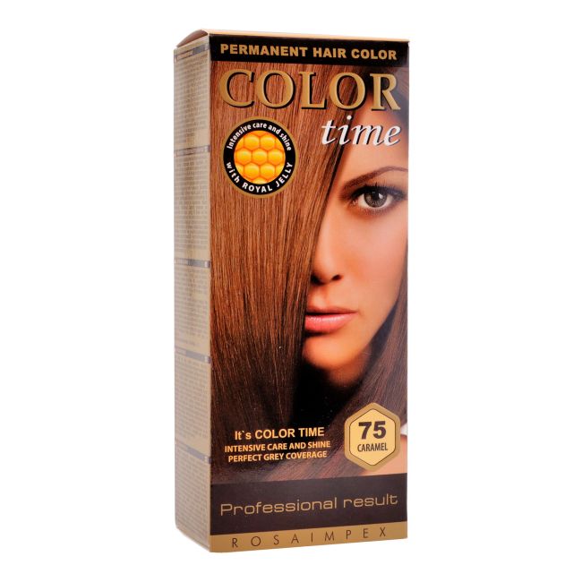 Краска для волос Rosaimpex Color Time, цвет 75 caramel
Краска для волос Rosaimpex Color Time, цвет 75 caramel