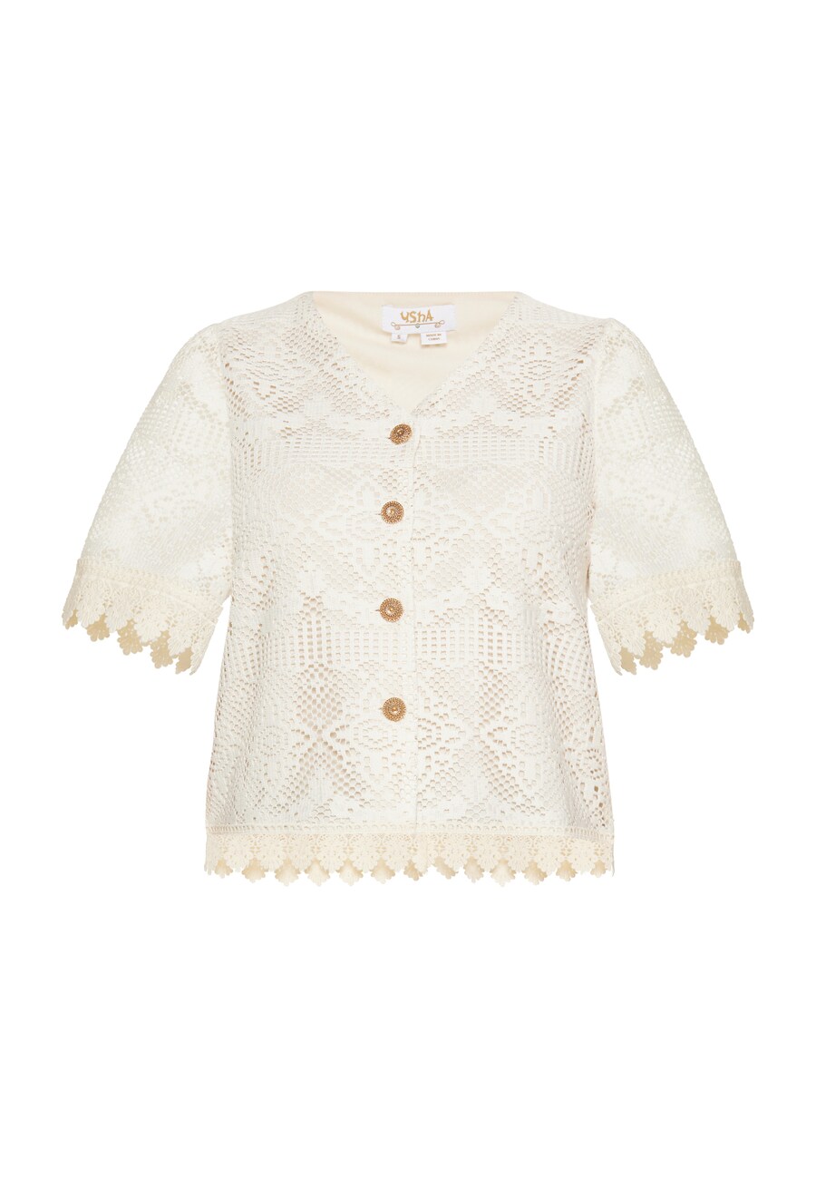 Блуза usha FESTIVAL Fashion Look, белый
Блуза usha FESTIVAL Fashion Look, белый