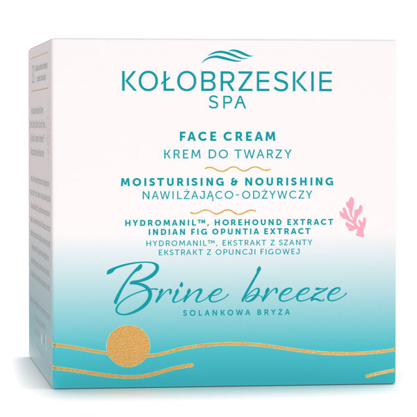 Крем для лица увлажняющий и питательный соленый бриз, 50 мл Kołobrzeskiespa Solankowa bryza
Крем для лица увлажняющий и питательный соленый бриз, 50 мл Kołobrzeskiespa Solankowa bryza