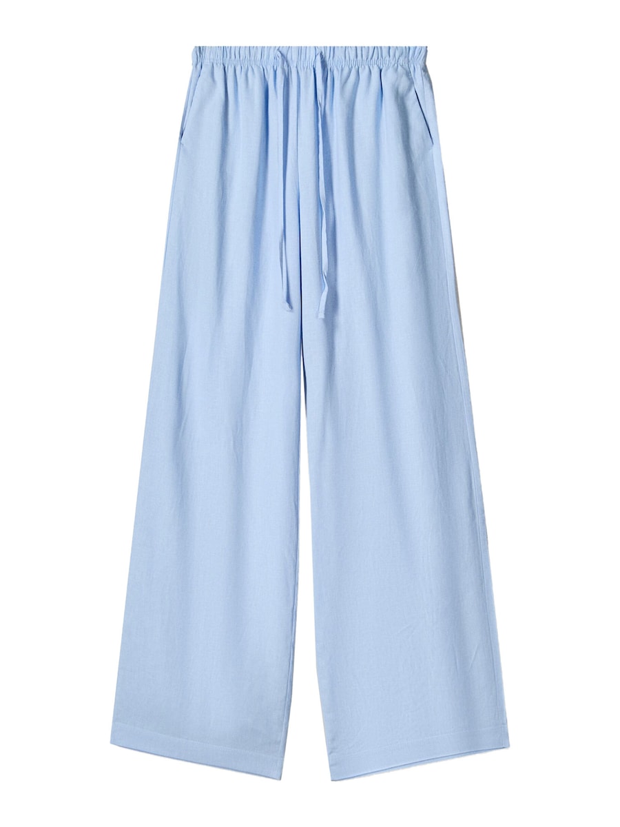 Широкие брюки Bershka, светло-голубой
Широкие брюки Bershka, светло-голубой