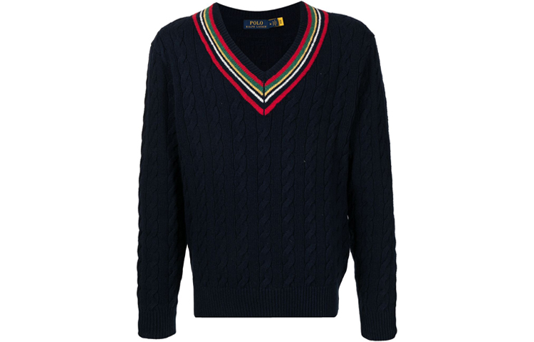 Polo Ralph Lauren Свитер FW21 мужской синий
Polo Ralph Lauren Свитер FW21 мужской синий