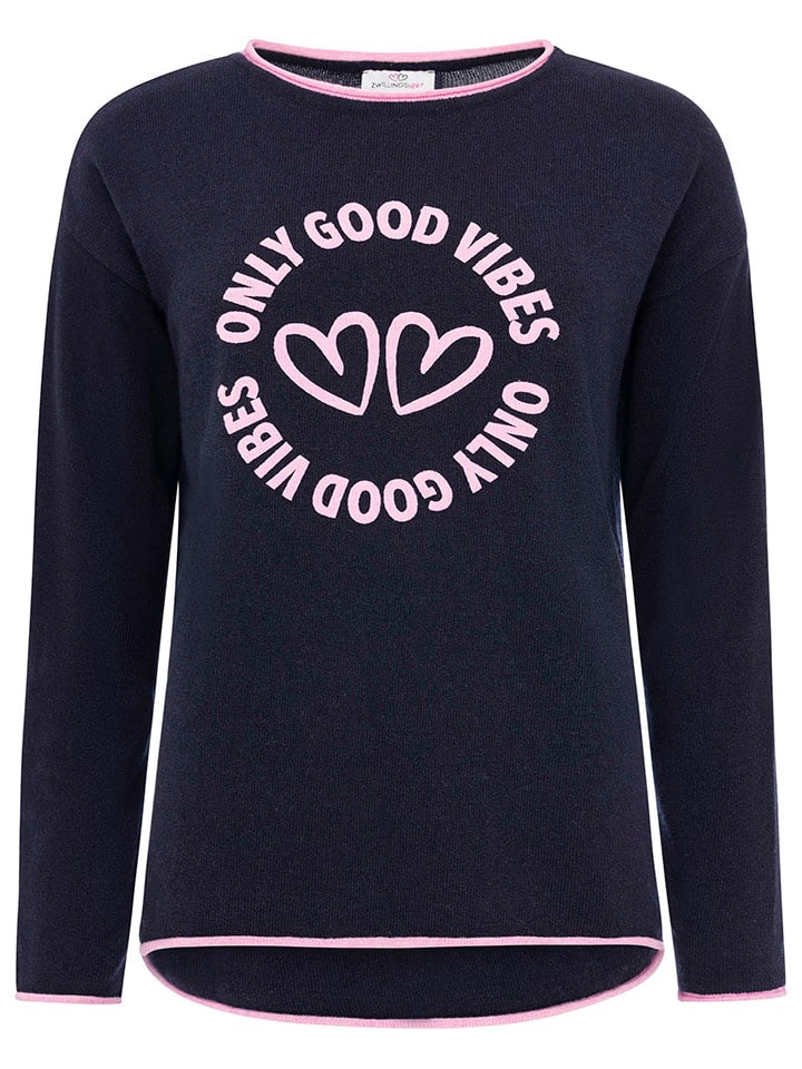 Пуловер Zwillingsherz, темно-синий
Пуловер Zwillingsherz, темно-синий