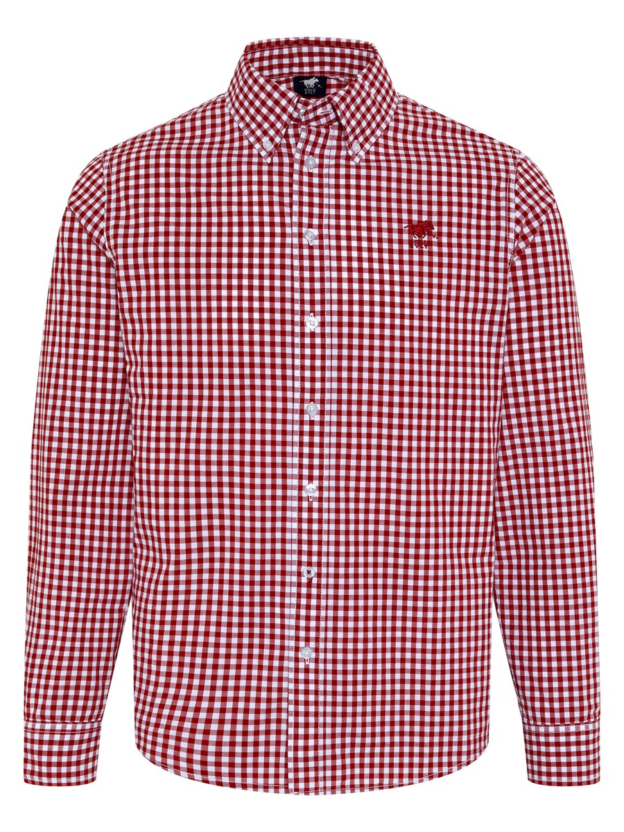 Рубашка на пуговицах классического кроя Polo Sylt, темно-красный
Рубашка на пуговицах классического кроя Polo Sylt, темно-красный