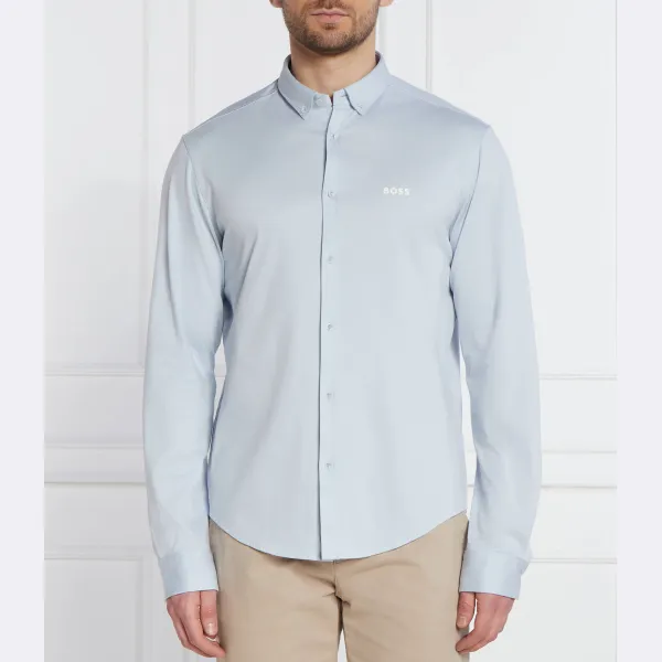 B_Motion_L рубашка обычного кроя Boss, синий
B_Motion_L рубашка обычного кроя Boss, синий