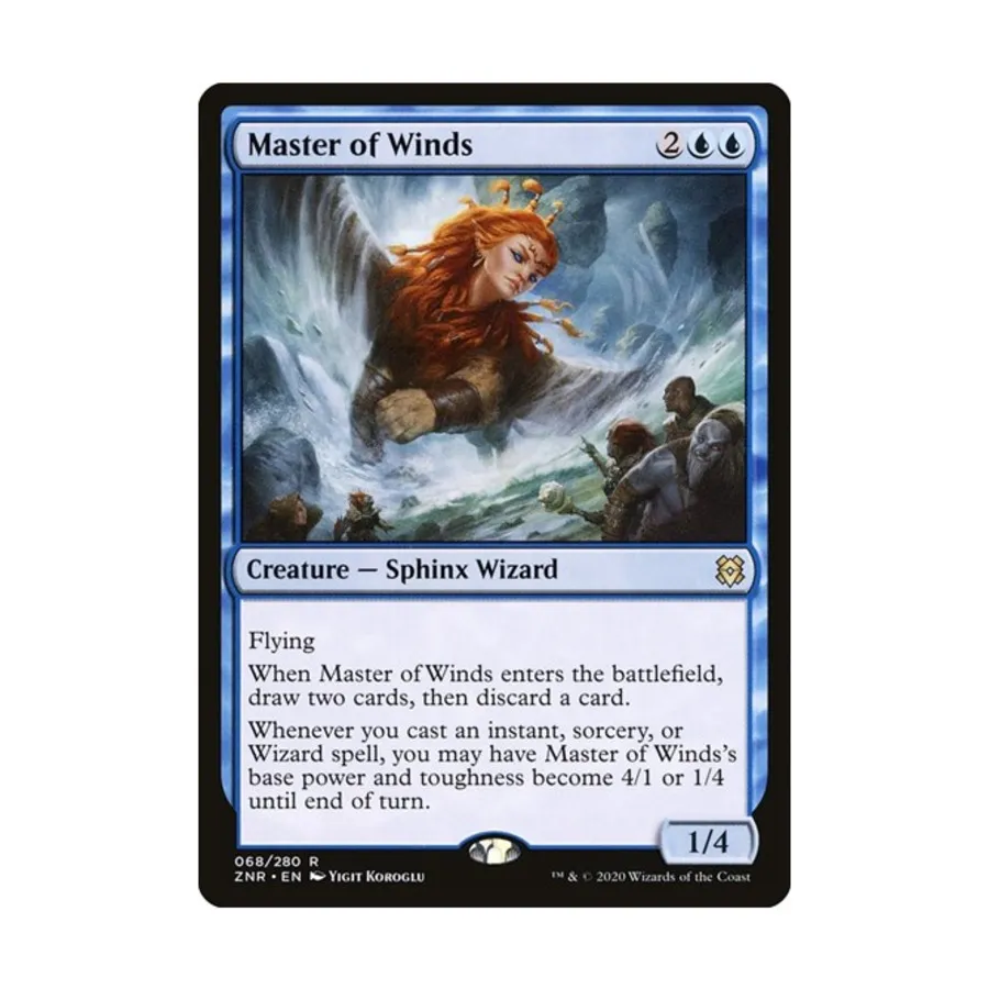 CCG Мастер ветров (клавиша R), MTG - Zendikar Rising
CCG Мастер ветров (клавиша R), MTG - Zendikar Rising