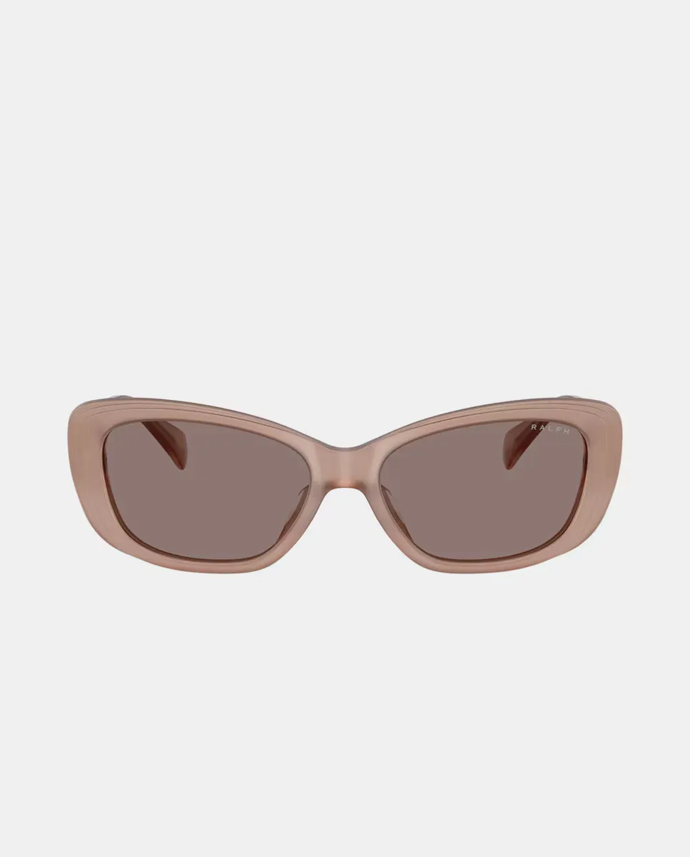 Прямоугольные женские солнцезащитные очки из коричневого ацетата Ralph by Ralph Lauren, розовый
Прямоугольные женские солнцезащитные очки из коричневого ацетата Ralph by Ralph Lauren, розовый