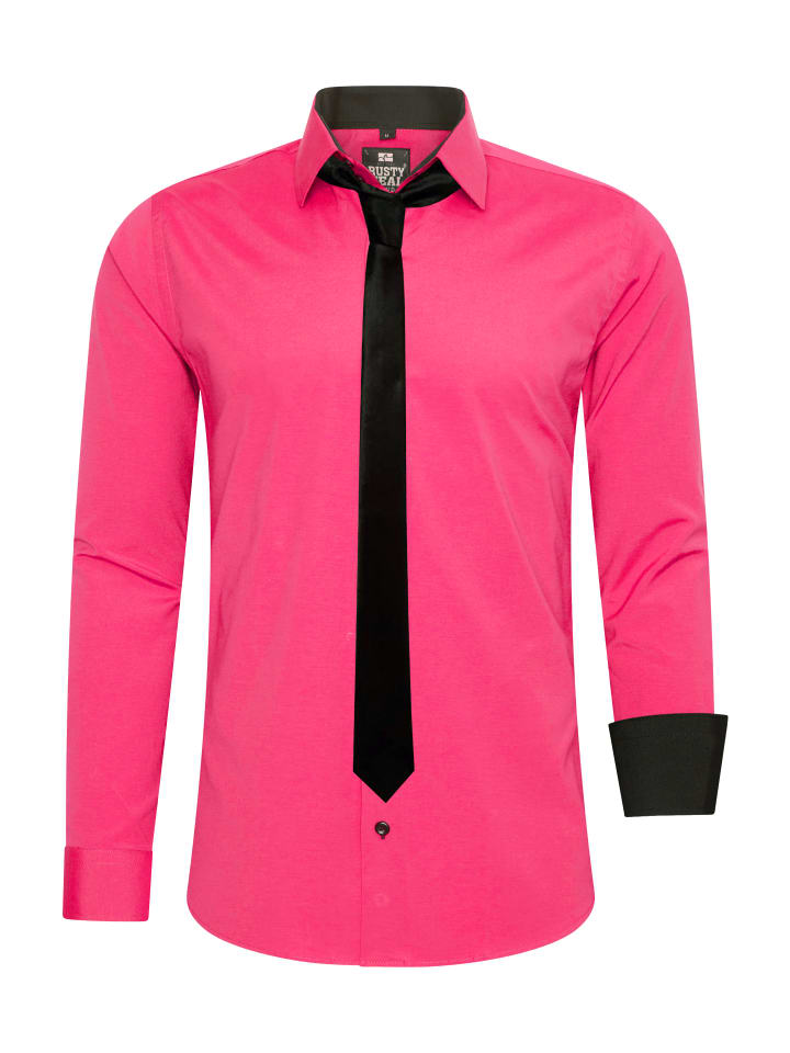 Rusty Neal Розовая рубашка и галстук
Rusty Neal Розовая рубашка и галстук