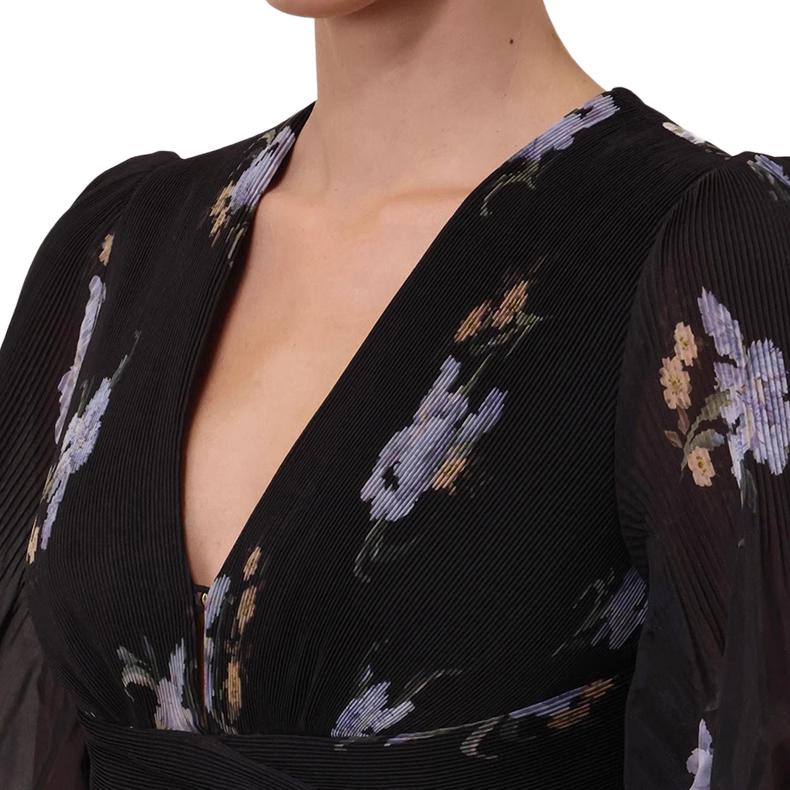 Плиссированное мини-платье Zimmermann, черное
Плиссированное мини-платье Zimmermann, черное