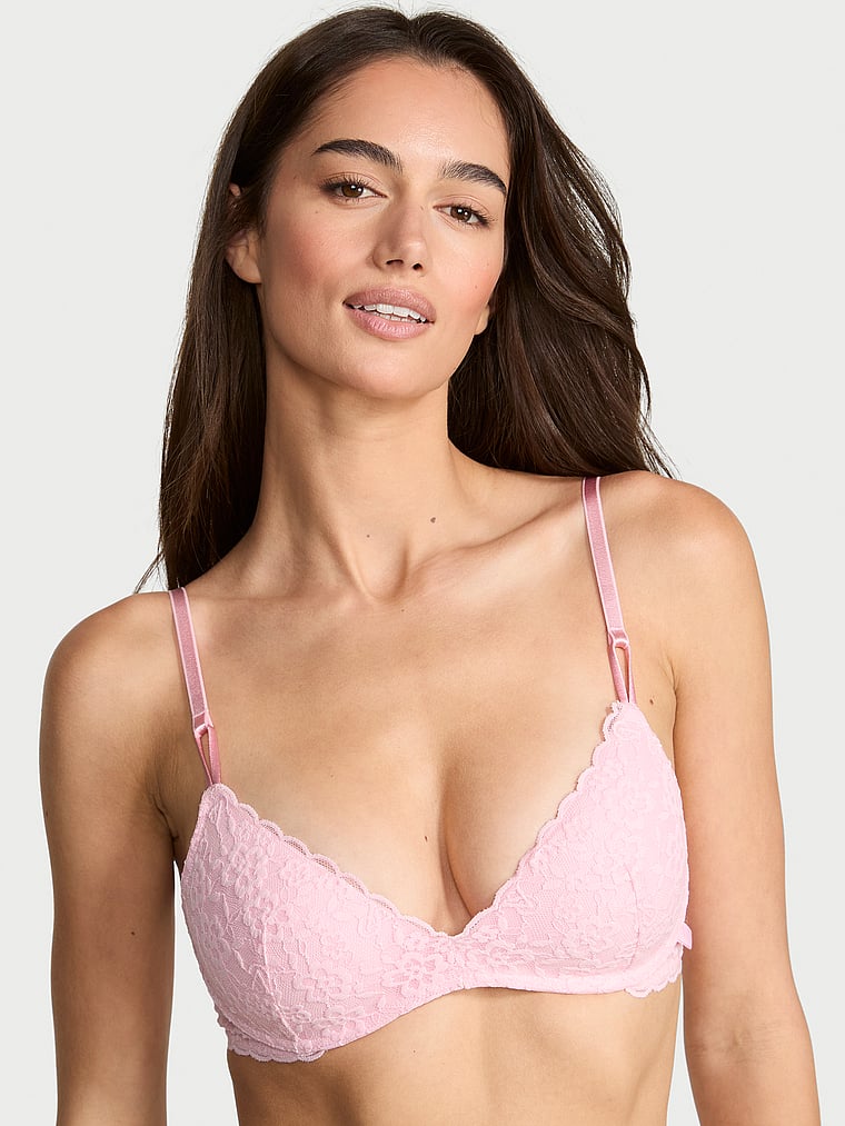 Сексуальный бюстгальтер Lacie Wireless Push Up Victoria'S Secret, lace pretty blossom
Сексуальный бюстгальтер Lacie Wireless Push Up Victoria'S Secret, lace pretty blossom