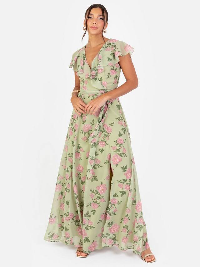 Макси-платье с цветочной накидкой Anaya With Love, зеленый
Макси-платье с цветочной накидкой Anaya With Love, зеленый