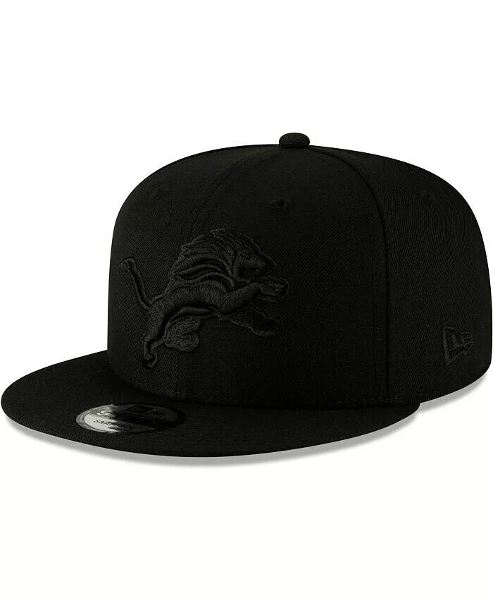 Мужская черная регулируемая кепка Detroit Lions Black On Black 9Fifty New Era, черный
Мужская черная регулируемая кепка Detroit Lions Black On Black 9Fifty New Era, черный