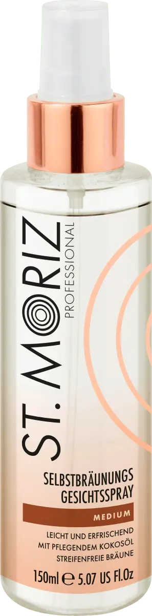 Спрей-автозагар для лица средний 150 мл St. Moriz
Спрей-автозагар для лица средний 150 мл St. Moriz