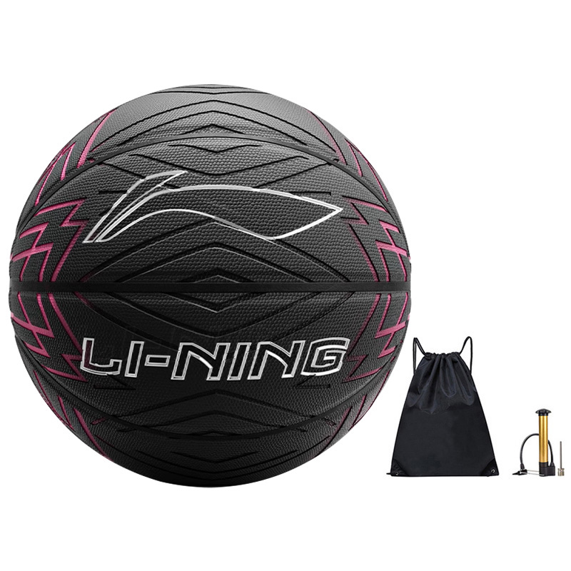 LINING Китайский PU баскетбольный мяч black pink размер 7 тренировочный unisex
LINING Китайский PU баскетбольный мяч black pink размер 7 тренировочный unisex