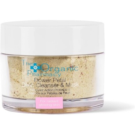 Глубоко очищающее средство и маска с лепестками цветов, 60 г, The Organic Pharmacy
Глубоко очищающее средство и маска с лепестками цветов, 60 г, The Organic Pharmacy