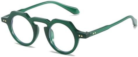 Популярные модные маленькие круглые солнцезащитные очки для женщин в стиле ретро с заклепками, солнцезащитные очки UV400 для мужчин с прозрачными линзами MTZJH, Dark Green Clear
Популярные модные маленькие круглые солнцезащитные очки для женщин в стиле ретро с заклепками, солнцезащитные очки UV400 для мужчин с прозрачными линзами MTZJH, Dark Green Clear