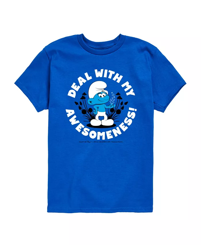 Футболка с графическим принтом Big Boys Awesomeness Smurfs
Футболка с графическим принтом Big Boys Awesomeness Smurfs