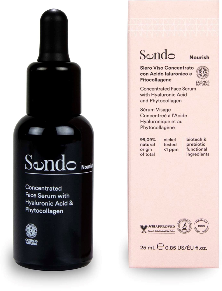 Питательная концентрированная сыворотка для лица с гиалуроновой кислотой и фитоколлагеном Sendo, 25 мл
Питательная концентрированная сыворотка для лица с гиалуроновой кислотой и фитоколлагеном Sendo, 25 мл