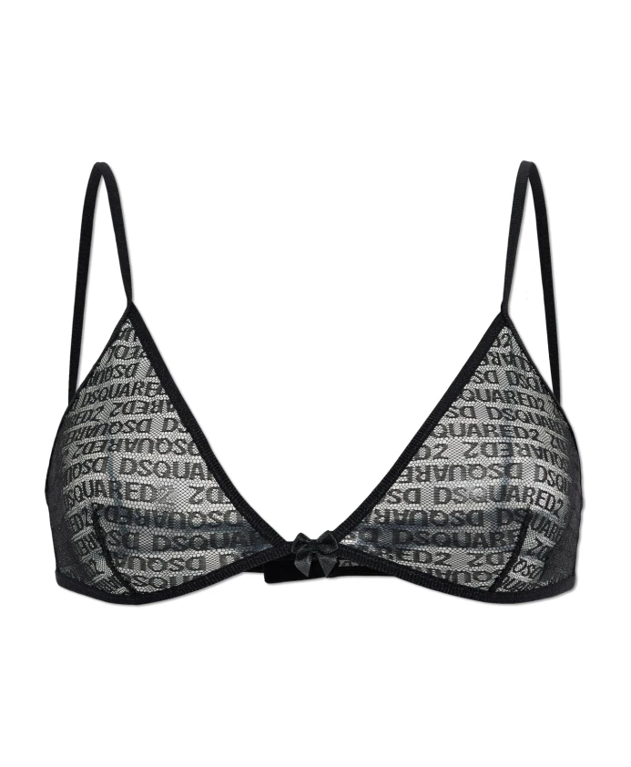 Кружевной бюстгальтер Dsquared2, черный
Кружевной бюстгальтер Dsquared2, черный