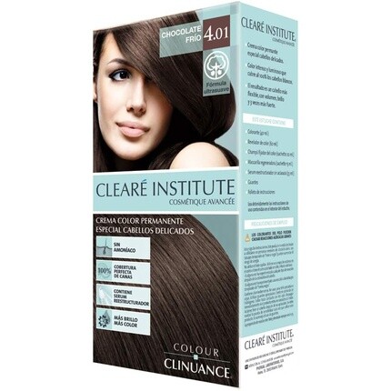 Color Clinuance 4.01 Холодная шоколадная краска для волос для чувствительных волос - Стойкий цвет без аммиака - Больше блеска - Интенсивный цвет - 100% покрытие - Дерматологически протестировано, Cleare Institute
Color Clinuance 4.01 Холодная шоколадная краска для волос для чувствительных волос - Стойкий цвет без аммиака - Больше блеска - Интенсивный цвет - 100% покрытие - Дерматологически протестировано, Cleare Institute