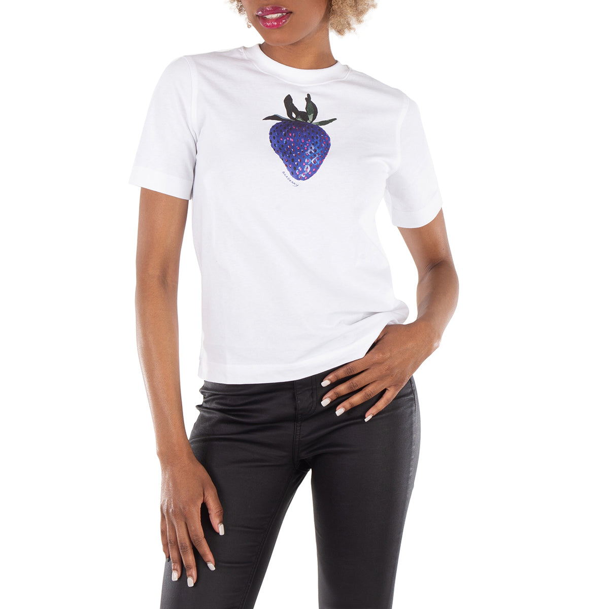 Бурберри Футболка с принтом клубники Burberry, белый
Бурберри Футболка с принтом клубники Burberry, белый