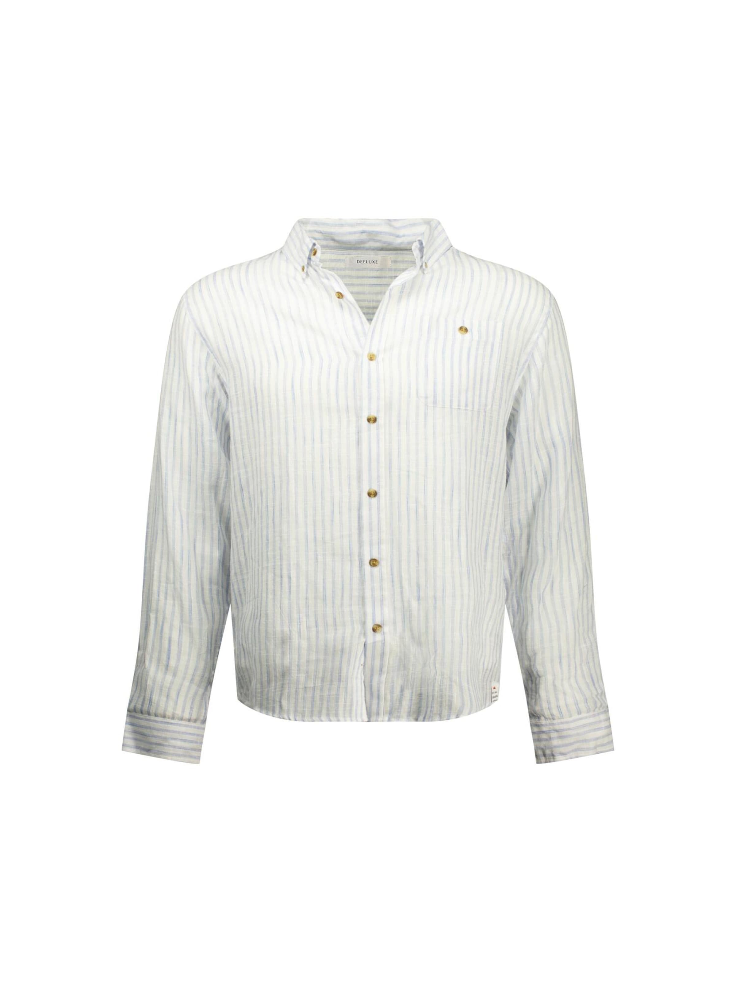 Deeluxe Рубашка на пуговицах 'ELIAN' Regular fit в белом цвете
Deeluxe Рубашка на пуговицах 'ELIAN' Regular fit в белом цвете