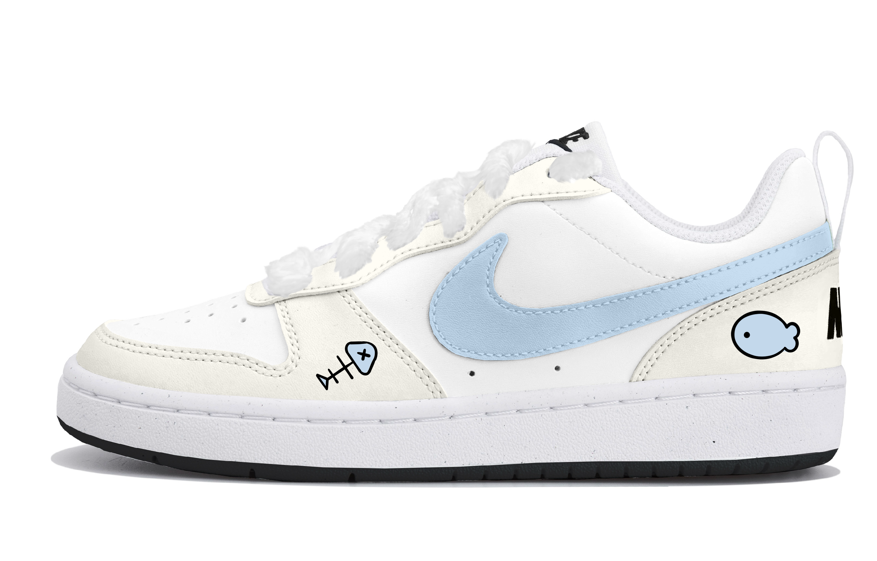 Nike Court Borough Fish Blue Tone Low top детские скейтерские кроссовки бежево-голубые для подростков
Nike Court Borough Fish Blue Tone Low top детские скейтерские кроссовки бежево-голубые для подростков