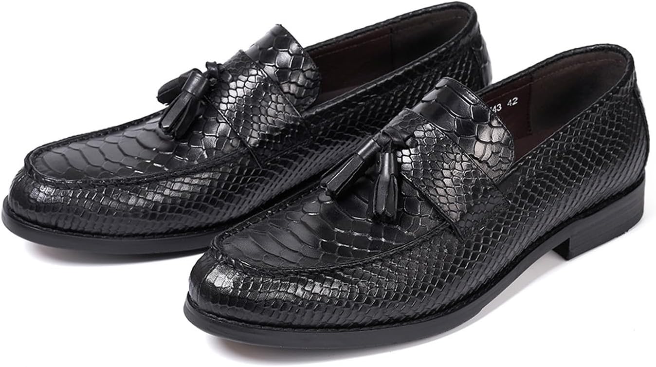 Мужские лоферы Santimon с кисточками, формальные туфли без шнурков, из натуральной кожи с круглым носком, мокасины, черный
Мужские лоферы Santimon с кисточками, формальные туфли без шнурков, из натуральной кожи с круглым носком, мокасины, черный