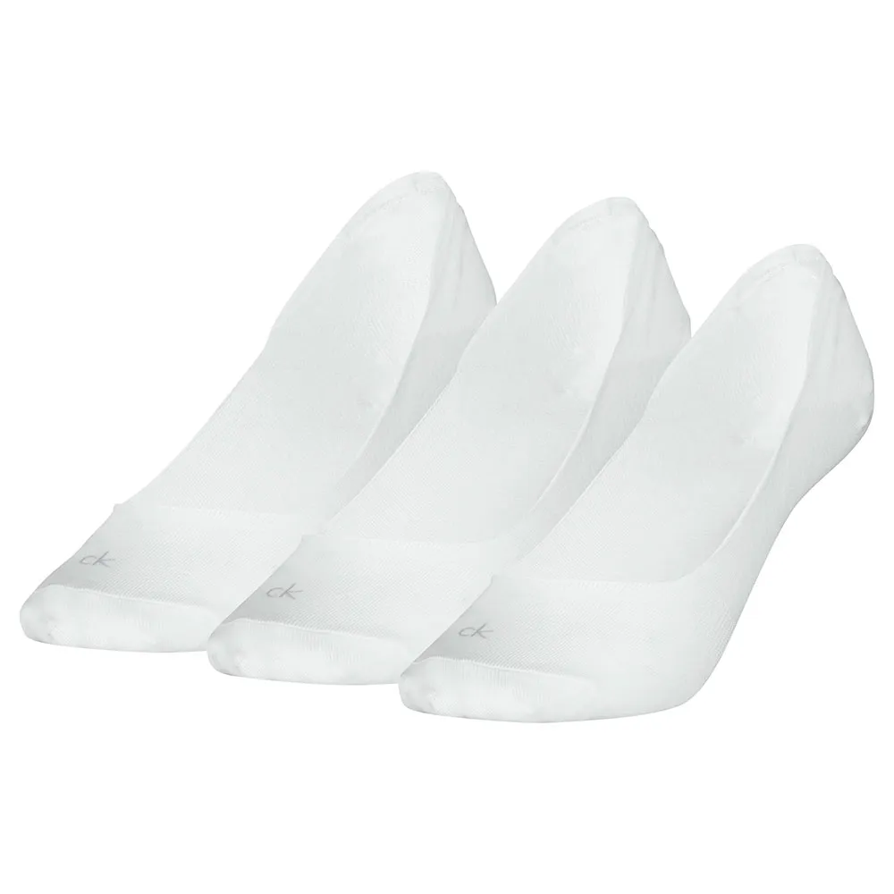 Носки 3 шт Calvin Klein 701234371 no show, белый 
Носки 3 шт Calvin Klein 701234371 no show, белый