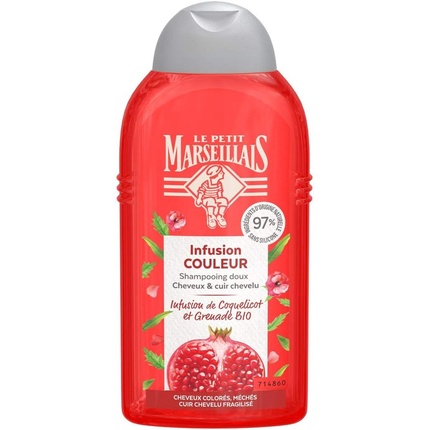 Шампунь Sublime Colour с органической мякотью граната 250 мл Le Petit Marseillais
Шампунь Sublime Colour с органической мякотью граната 250 мл Le Petit Marseillais