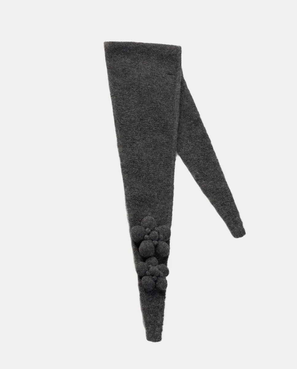 Мини-шарф Daisy с подкладкой Tous, темно-серый
Мини-шарф Daisy с подкладкой Tous, темно-серый