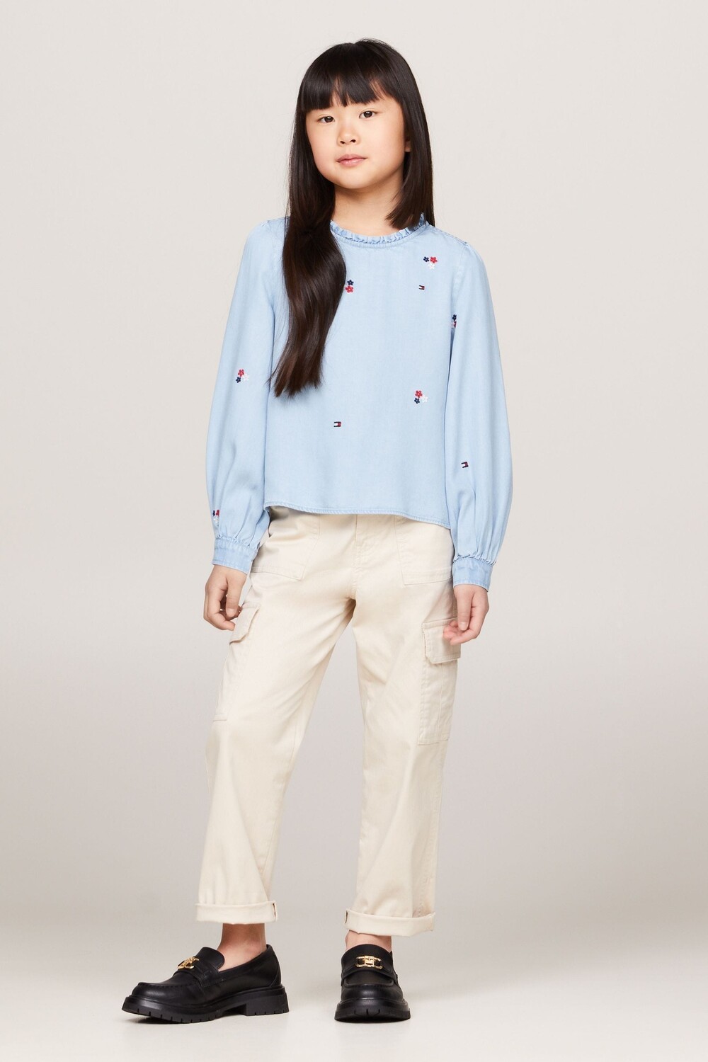 Блузка с длинными рукавами из тенселя с цветочным принтом Tommy Hilfiger, синий
Блузка с длинными рукавами из тенселя с цветочным принтом Tommy Hilfiger, синий