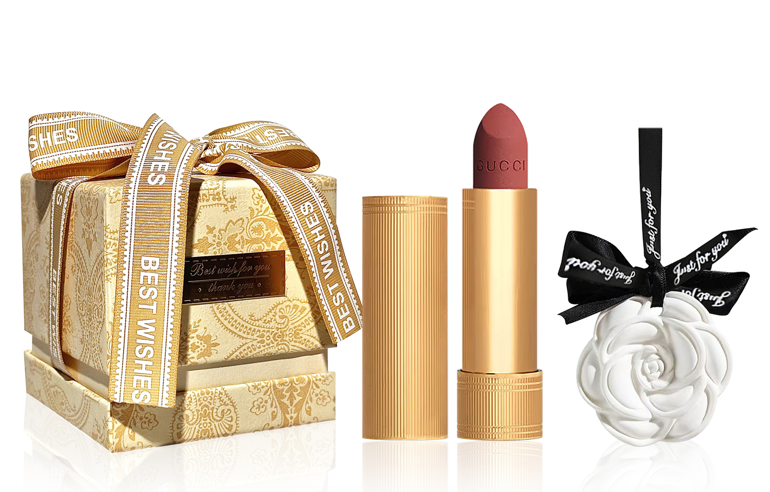 Золотые наборы для макияжа Tube женские GUCCI
Золотые наборы для макияжа Tube женские GUCCI