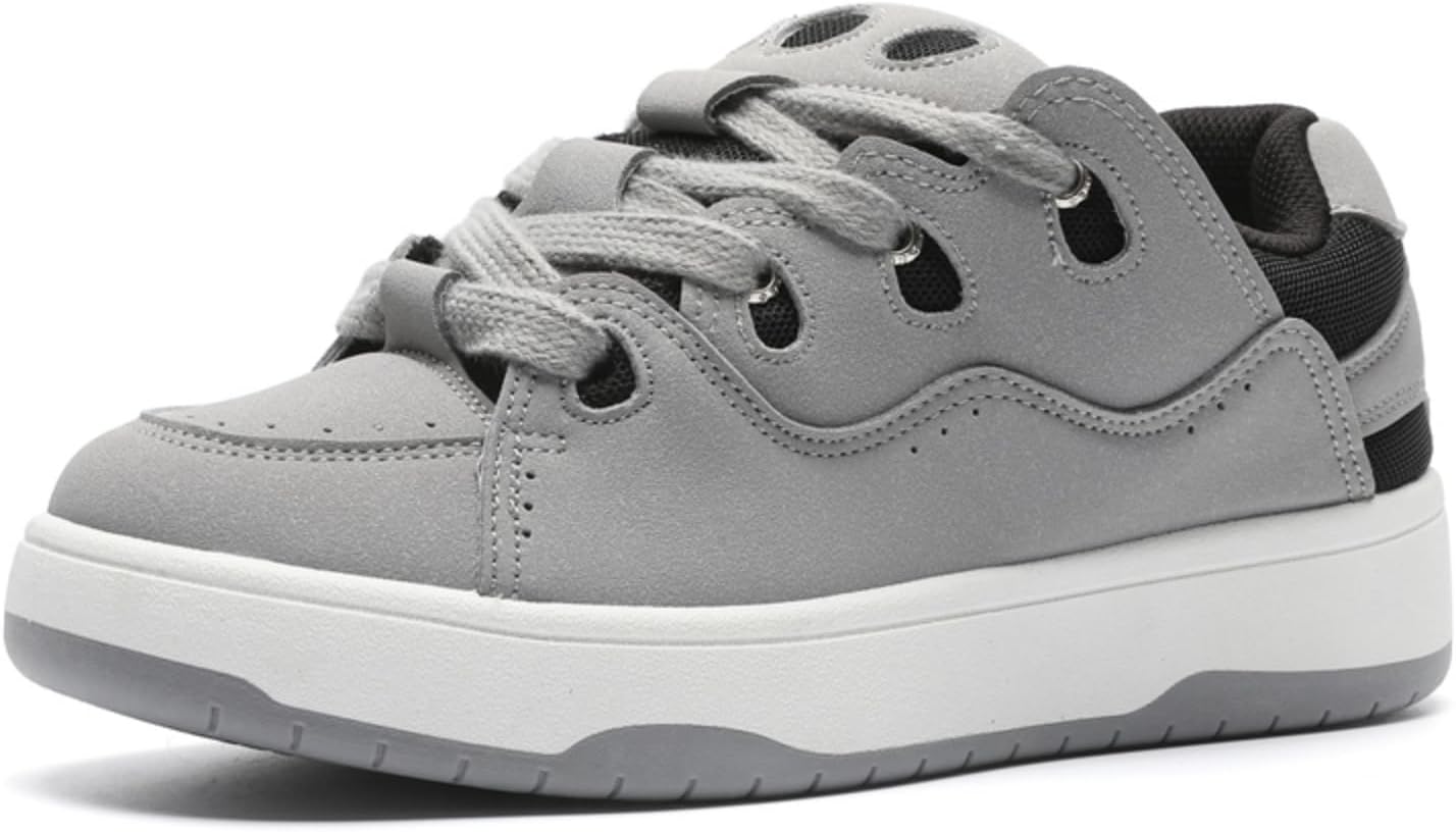 Мужские повседневные низкие кеды с шнуровкой, модный колор-блок, удобная обувь для ходьбы и катания на скейтборде для стильного ежедневного ношения Aokisx, серый
Мужские повседневные низкие кеды с шнуровкой, модный колор-блок, удобная обувь для ходьбы и катания на скейтборде для стильного ежедневного ношения Aokisx, серый
