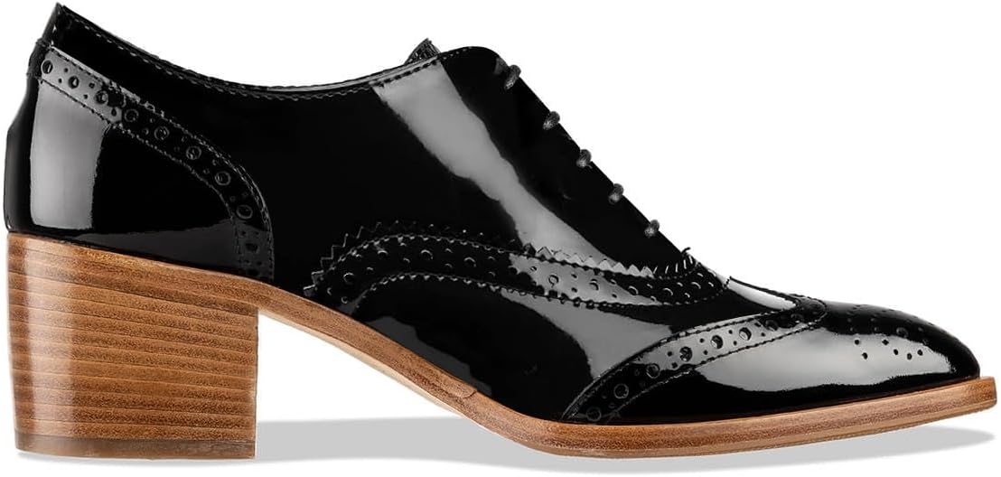 Женские перфорированные оксфорды FOWT с шнуровкой, миндальные носки, средний массивный каблук, броги, повседневные унисекс дерби-обувь для офиса, отпуска и бизнеса, размеры США 4-16, черный
Женские перфорированные оксфорды FOWT с шнуровкой, миндальные носки, средний массивный каблук, броги, повседневные унисекс дерби-обувь для офиса, отпуска и бизнеса, размеры США 4-16, черный