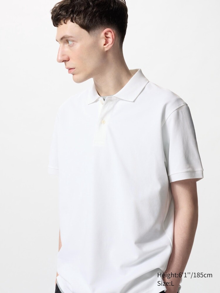 Рубашка поло dry piqué Uniqlo, цвет 00 белый
Рубашка поло dry piqué Uniqlo, цвет 00 белый