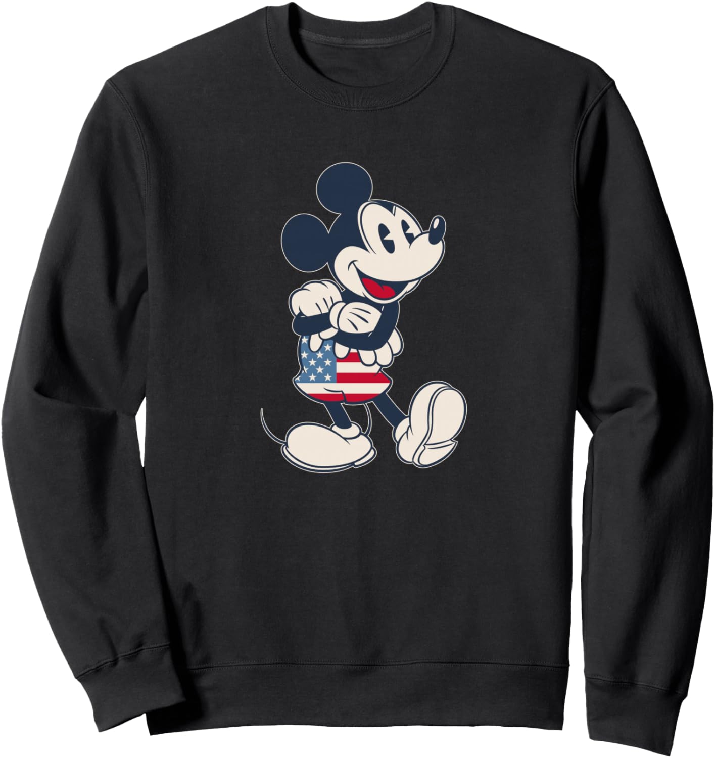 Винтажная толстовка Disney с Микки Маусом в американском стиле, черный
Винтажная толстовка Disney с Микки Маусом в американском стиле, черный