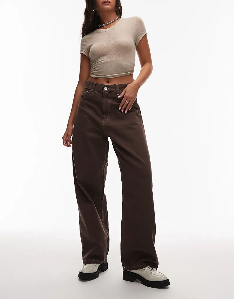 Джинсы свободного кроя Carhartt WIP brandon из выстиранного коричневого твила
Джинсы свободного кроя Carhartt WIP brandon из выстиранного коричневого твила