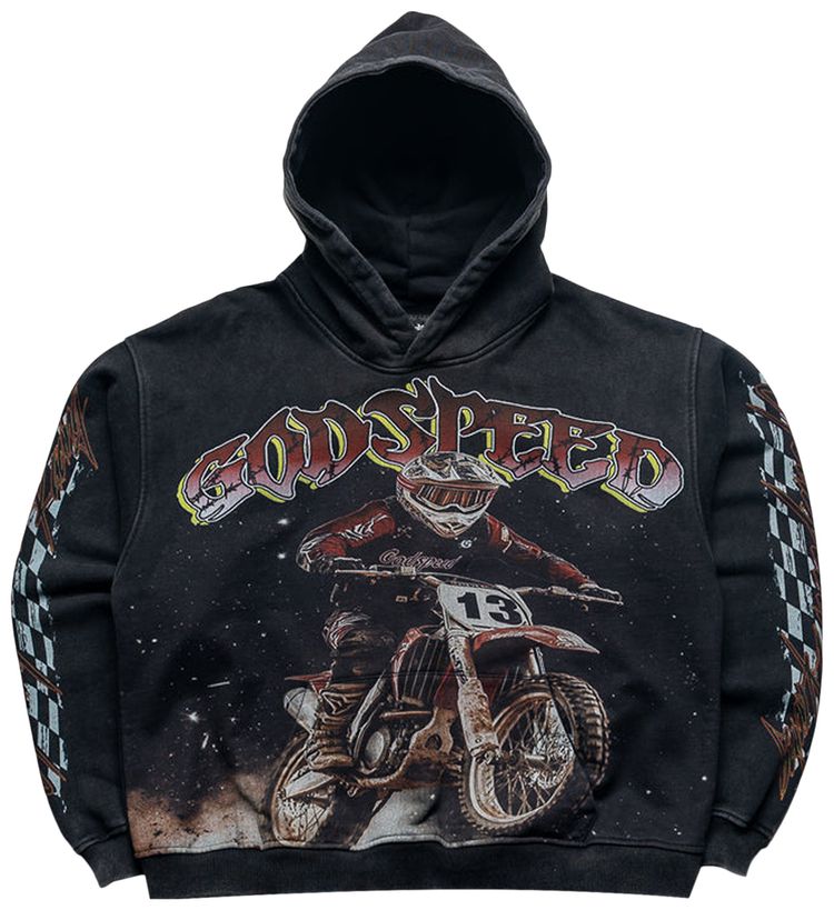 Худи Godspeed Motocross, черный, черный
Худи Godspeed Motocross, черный, черный