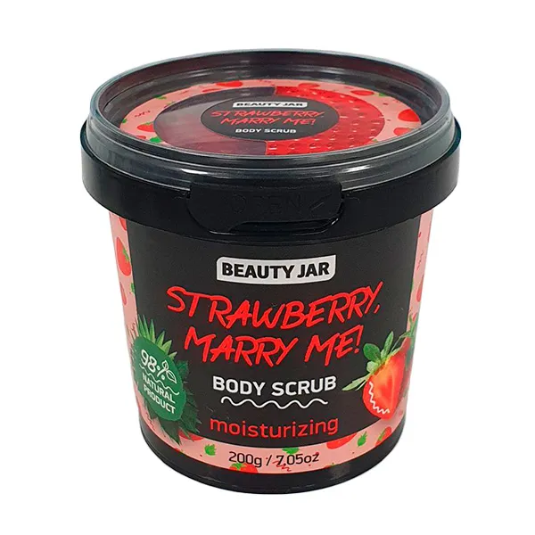 Клубничный скраб для тела Strawberry, Marry Me! Body Scrub Beauty Jar, 200 g
Клубничный скраб для тела Strawberry, Marry Me! Body Scrub Beauty Jar, 200 g