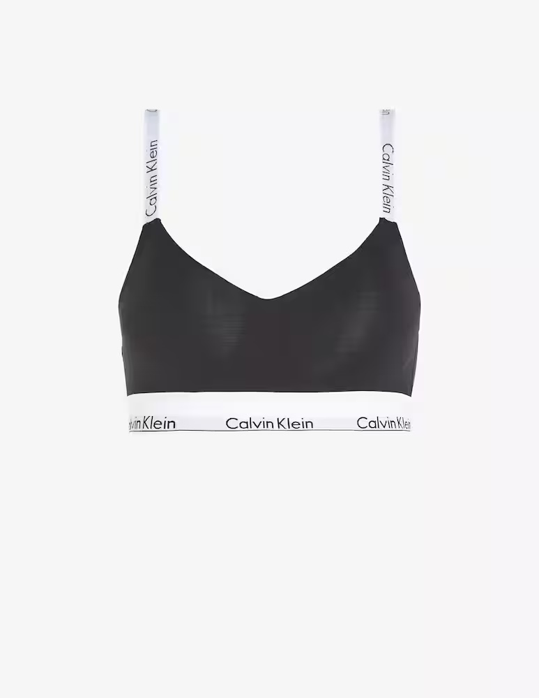 Легкий бралетт на подкладке Calvin Klein, черный
Легкий бралетт на подкладке Calvin Klein, черный