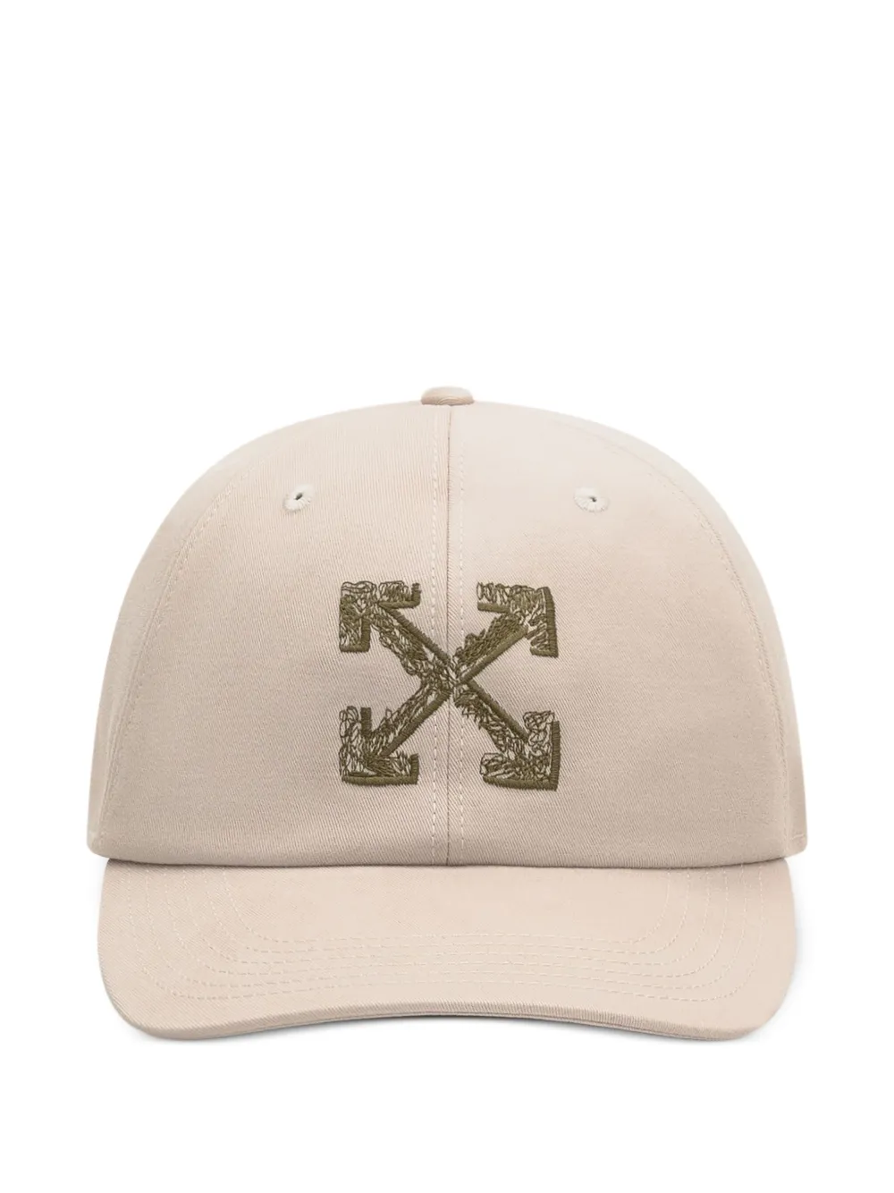Бейсболка с вышитым логотипом Off-White, бежевый
Бейсболка с вышитым логотипом Off-White, бежевый