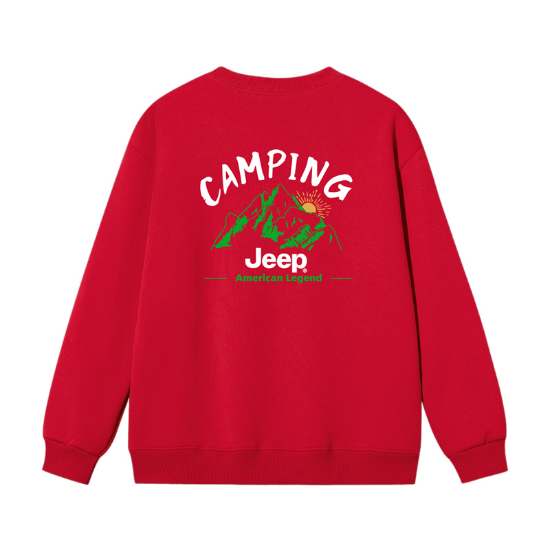 Унисекс свитшот Jeep, красный
Унисекс свитшот Jeep, красный