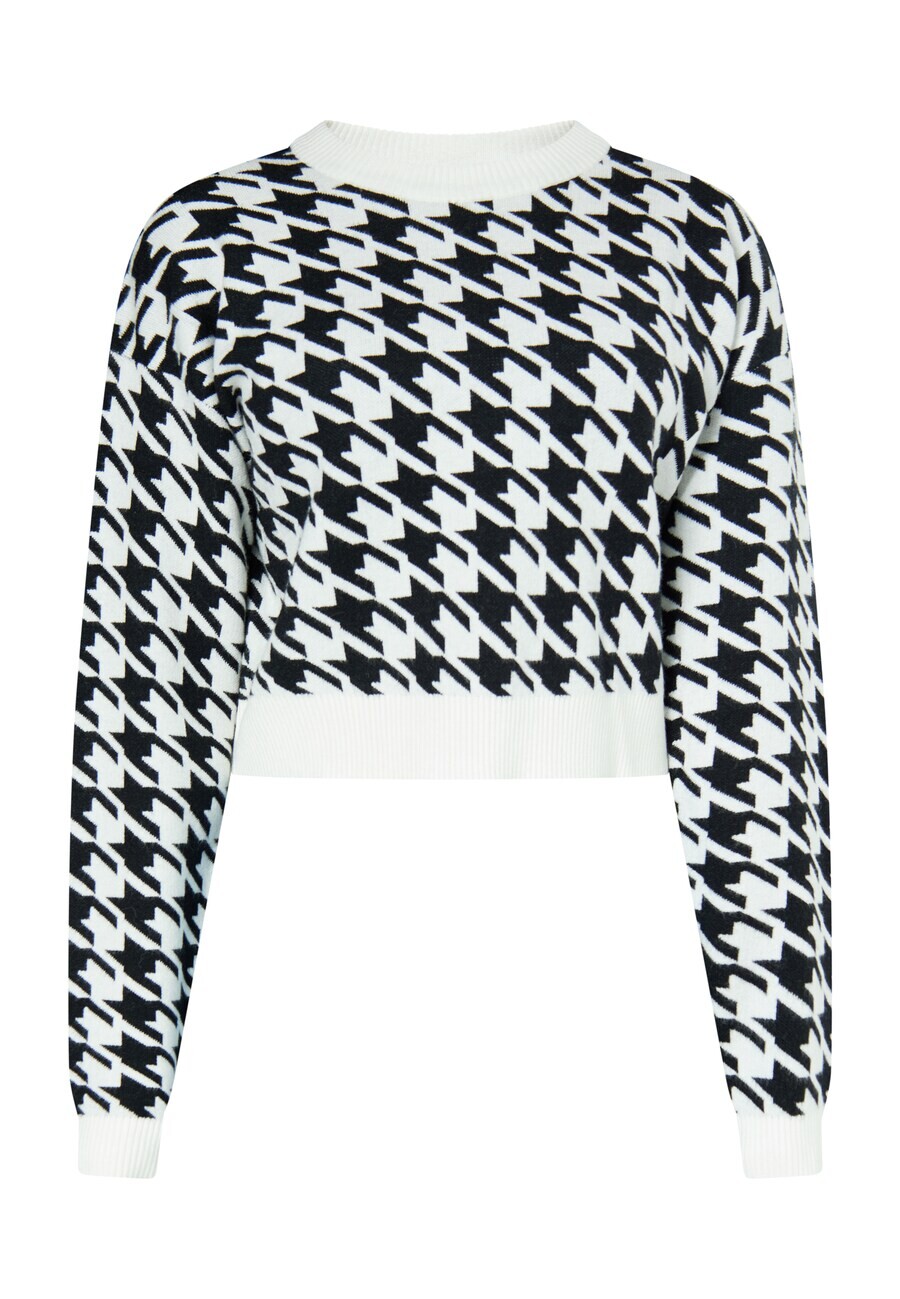 Тонкий вязаный свитер myMo ROCKS Sweater, черный/белый
Тонкий вязаный свитер myMo ROCKS Sweater, черный/белый