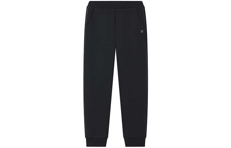 Трикотажные спортивные штаны женские темно-синие Fila 
Трикотажные спортивные штаны женские темно-синие Fila