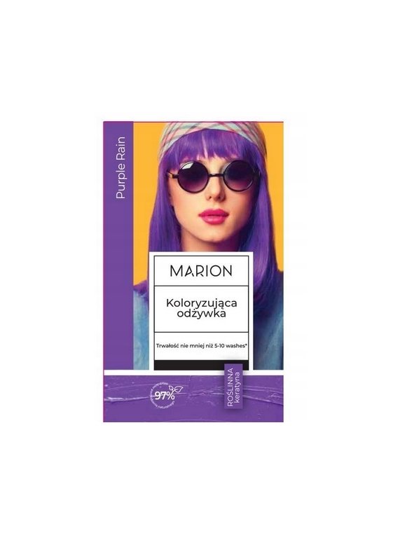 Кондиционер-краска для волос Marion Purple Rain, 35 мл
Кондиционер-краска для волос Marion Purple Rain, 35 мл